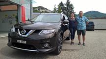 Familie Vanotti aus Kestenholz mit Ihrem Nissan X-Trail